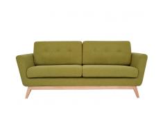 Sofá Arvid Green estilo nórdico