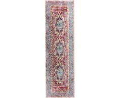 benuta Alfombra pelo corto de pasillo Visconti Multicolor 70x240 cm - Alfombra diseño moderno para salon