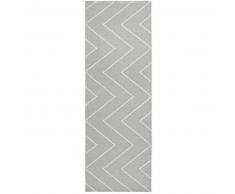 Brita Sweden Plástico Alfombra de pasillo exterior Rita Gris 70x200 cm