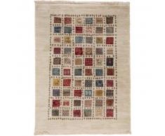 benuta Alfombra Gabbeh Beige 120x170 cm - Alfombra oriental / clasica