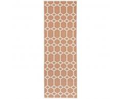 Brita Sweden Plástico Alfombra de pasillo exterior Ingrid Naranja 70x100 cm