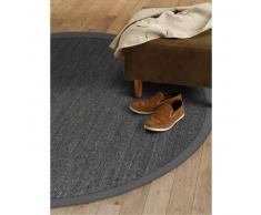 Alfombra Sisal Gris ø 250 cm redondo - Alfombra natural / vegetal