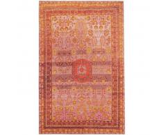 benuta Alfombra de tejido plano Stay Rojo 155x235 cm - Alfombra lisa para cocina, corredor y pasillo - fácil de limpiar