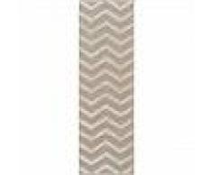 Alfombra pelo corto de pasillo North Beige 67x210 cm - Alfombra diseño moderno para salon