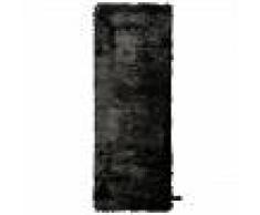 Alfombra de Pasillo pelo largo shaggy Whisper Antracita 80x300 cm