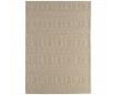 benuta Alfombra pelo corto de Pasillo Sloan Beige 66x200 cm - Alfombra diseño moderno para salon