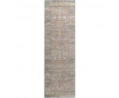 benuta Alfombra pelo corto de pasillo Visconti Marrón 70x240 cm - Alfombra diseño moderno para salon