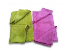 Paño especial vajillas 100% microfibra. Pack 2 uds. 50x50cms
