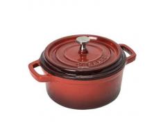 Cocotte Redonda De Cecotec. Cazuela De Hierro Fundido Con Pomo De Acero Inoxidable. 20 Cm, Para 3-4 Personas.Varios Colores