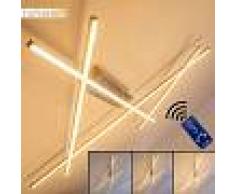 Terrebonne Lámpara de techo LED Acero inoxidable, 1 luz - 4000 Lumen - Moderno/Diseño/vivienda Juvenil - Zona interior - 3000 Kelvin - 3 o 6 días laborables .