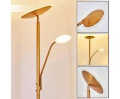 Matsi Lámpara de Pie LED Bronce, 2 luces - 500/1650 Lumen - Moderno - Zona interior - 3000 Kelvin - 2 - 4 días laborables .