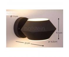 Corinto Aplique para exterior LED Antracita, 2 luces - 180/360 Lumen - Diseño - Zona exterior - 3000 Kelvin - 4 - 8 días laborables .