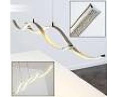 Lámpara Colgante Kurikko LED Níquel-mate, 1 luz - 2550 Lumen - Moderno - Zona interior - 3000 Kelvin - 6 o 10 días laborables .