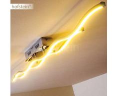 Embree Lámpara de techo LED Acero inoxidable, 2 luces - 600 Lumen - Moderno/Diseño/vivienda Juvenil - Zona interior - 3000 Kelvin - 6 o 10 días laborables .