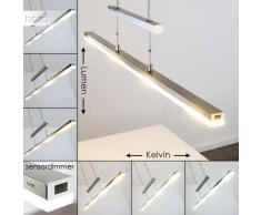 Lámpara Colgante Bredbyn LED Níquel-mate, 4 luces - 1600 Lumen - Moderno - Zona interior - 2700-4000 Kelvin - 4 - 8 días laborables .