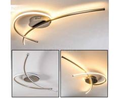 Kall Lámpara de Techo LED Níquel-mate, 1 luz - 2550 Lumen - Diseño - Zona interior - 3000 Kelvin - 4 - 8 días laborables .