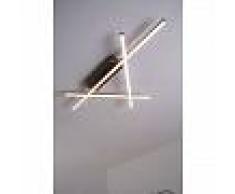 Burlington Lámpara de techo LED Acero inoxidable, 1 luz - 1680 Lumen - Moderno/Diseño/vivienda Juvenil - Zona interior - 3000 Kelvin - 3 o 6 días laborables .
