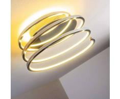 Sepino Lámpara de techo LED Cromo, 1 luz - 1000 Lumen - Diseño/vivienda Juvenil - Zona interior - 3000 Kelvin - 3 o 6 días laborables .