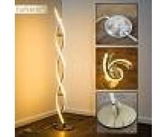 Wellington Lámpara de pie LED Acero inoxidable, 2 luces - 1030 Lumen - Moderno/Diseño/vivienda Juvenil - Zona interior - 3000 Kelvin - 3 o 6 días laborables .