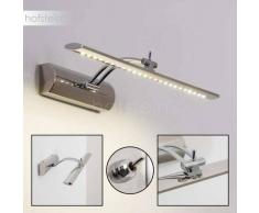 Liberia Picture Lámpara de pared con brazo LED Cromo, 1 luz - 220 Lumen - Moderno - Zona interior - 4000 Kelvin - 4 - 8 días laborables .