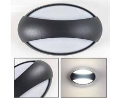 KIBY Aplique para exterior LED Antracita, 3 luces - 280 Lumen - Moderno - Zona exterior - 4100 Kelvin - 2 - 4 días laborables .