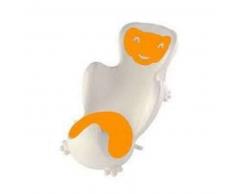 Asiento de Baño Crema Naranja Babycoon de Babyplanet