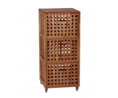 JYSK Cajonera con ruedas Tim (3 cajones)