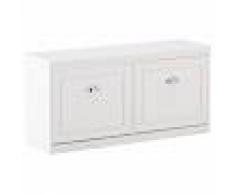 JYSK Zapatero Jerup (con banco, blanco)