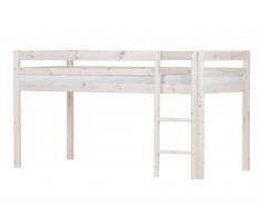 FLEXA® FLEXA Cama infantil Frieda (lacado blanco)
