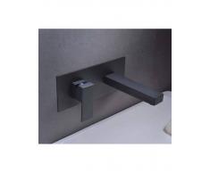 Imex Products, S.L. Griferias de Baño y Cocina Grifo empotrado negro mate serie Suiza