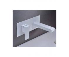 Imex Products, S.L. Griferias de Baño y Cocina Grifo empotrado blanco mate serie Suiza