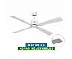 CasaFan Ventilador De Techo Casafan 923532 Eco Neo 132cm Blanco O Gris Claro