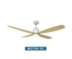 AireRyder Ventilador De Techo Con Luz Led Aireryder Fn74439 Stratus Arce/níquel Satinado