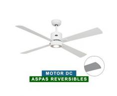 CasaFan Ventilador De Techo Con Luz Casafan 92353263 Eco Neo Ii 132 Blanco O Gris Claro/ Blanco