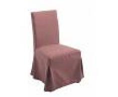 CLP Silla de Comedor Hussel con Funda de Tela Extraíble, marrón marrón, altura del asiento