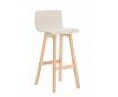Taburete de Bar TAUNUS , crema CLP crema, altura del asiento