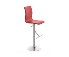 CLP Taburete París, rojo rojo, altura del asiento
