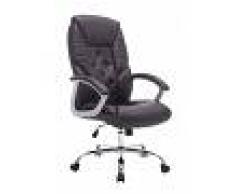 CLP Silla de oficina XXL Rodeo, marrón marrón, altura del asiento
