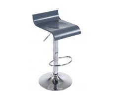CLP Taburete Wood, gris gris, altura del asiento