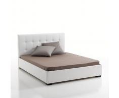 La Redoute Interieurs Cama baúl con somier elevable Eneko blanco