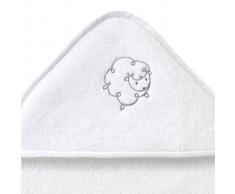 La Redoute Interieurs Conjunto de felpa para bebé capa de baño LITTLE SHEEP blanco