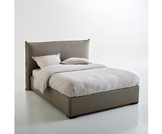 La Redoute Interieurs Cama baúl con somier elevable Pancho marrón