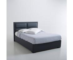 La Redoute Interieurs Cama baúl con somier elevable Blax gris
