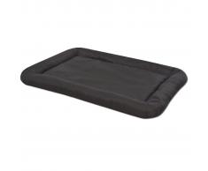 vidaXL Colchón para perro tamaño XL negro
