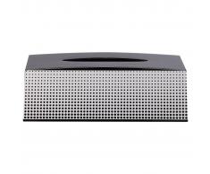 Sealskin caja para pañuelos Speckles 361890819 (Negra)