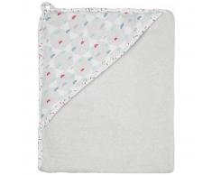 Bébé-Jou Toalla de baño bebé gris 75x85 cm 3010108
