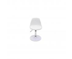 miliboo Silla de escritorio diseño infantil blanco
