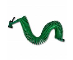 vidaXL Manguera Enrollada Flexible De Jardín Tubo Espiral & Pulverizador 15 M