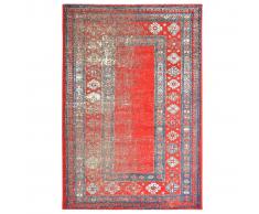 vidaXL Alfombra de PP rojo 160x230 cm