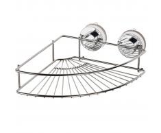 RIDDER Estante de ducha de esquina 24,9x24,9x9,4 cm cromado 12020000